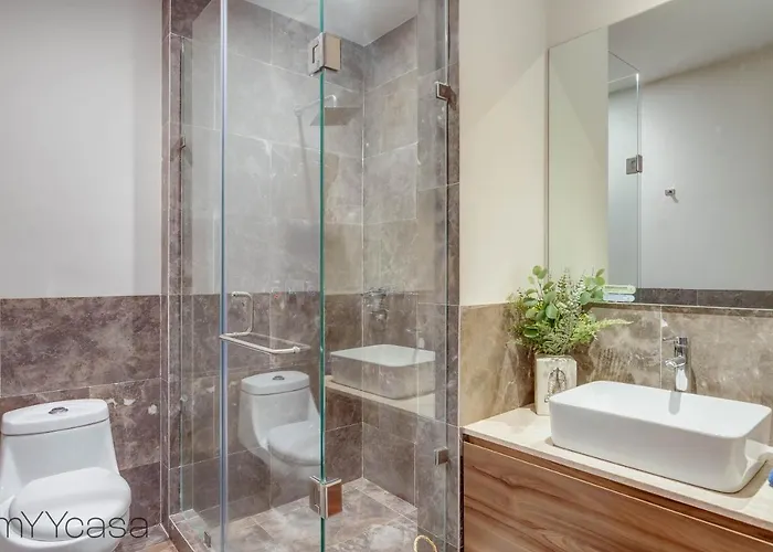 Apartamento Private Balcony Infinity Pool & Rooftop In La Roma - Queretaro