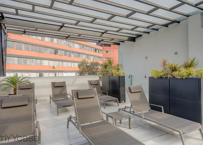 Apartment Private Balcony Infinity Pool & Rooftop In La Roma - Queretaro *