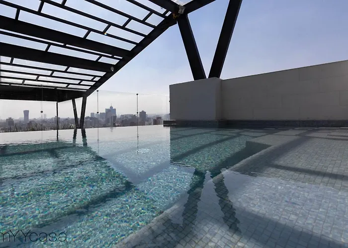 Private Balcony Infinity Pool & Rooftop In La Roma - Queretaro * México DF